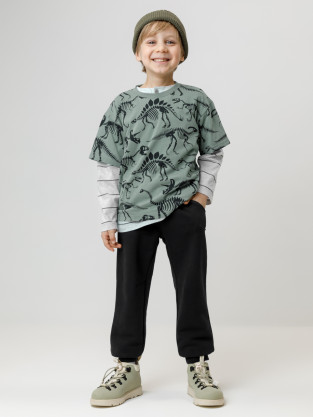 Брюки для мальчика, артикул: КР 400603, цвет: черный3