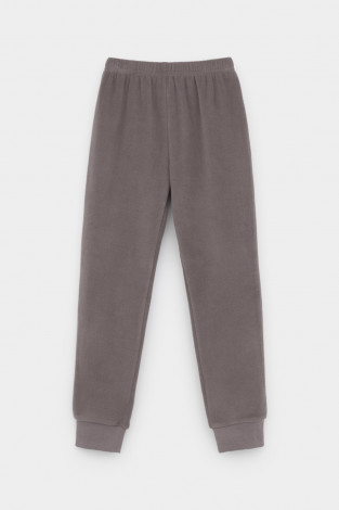 Брюки для мальчика, артикул: ФЛ 40006-1/11 ГР, цвет: коричневый