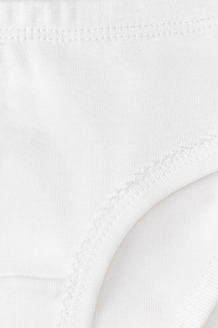 Трусы для девочки, артикул: К 1978-3уп, цвет: белый - 2 фото