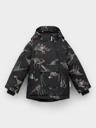 Куртки для мальчика, артикул: ВК 36104/н/1 ГР, цвет: черный3 - 2 фото