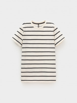 Футболка для мальчика, артикул: КР 302839, цвет: сахар - 2 фото