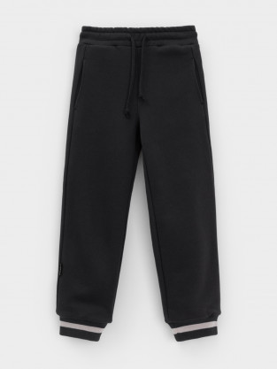 Брюки для мальчика, артикул: КР 400784, цвет: темно-серый - 2 фото